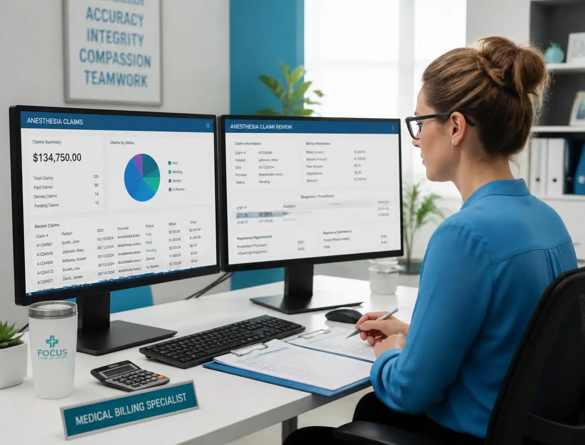 Anesthesiology Billing Coding Specialist